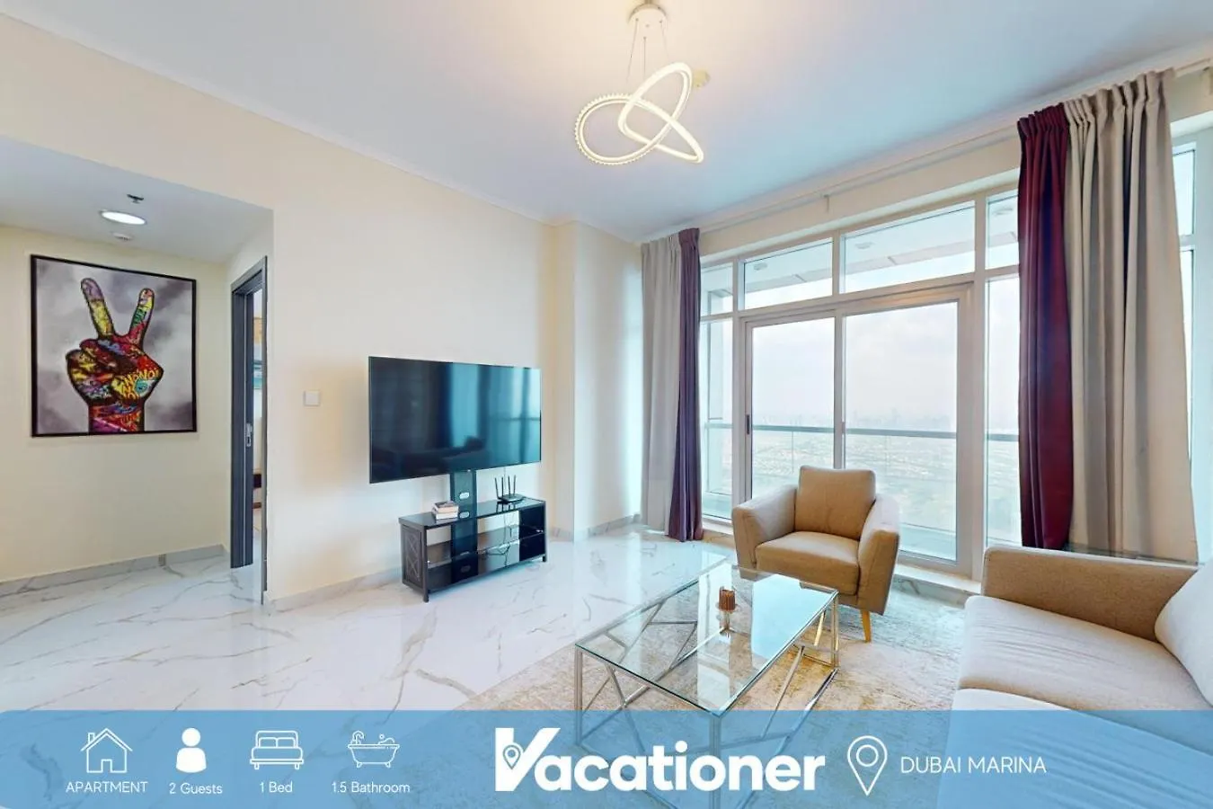 Torch Tower - One Bed With Skyline View In Marina Apartment Dubai